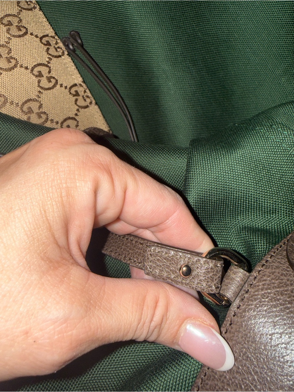 Gucci Brown Monogram Giglio tote-Large - Picture 16 of 16